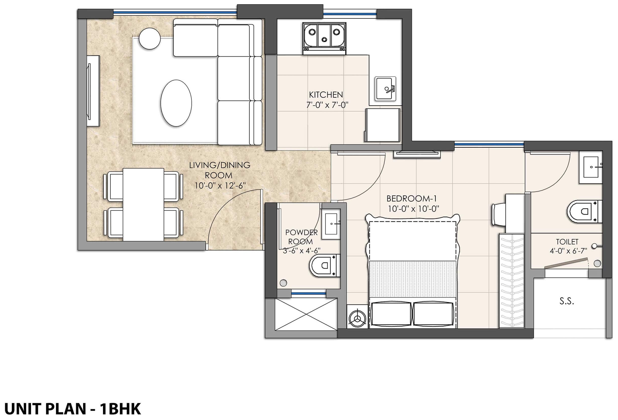 Lawns & Beyond Floor Plan