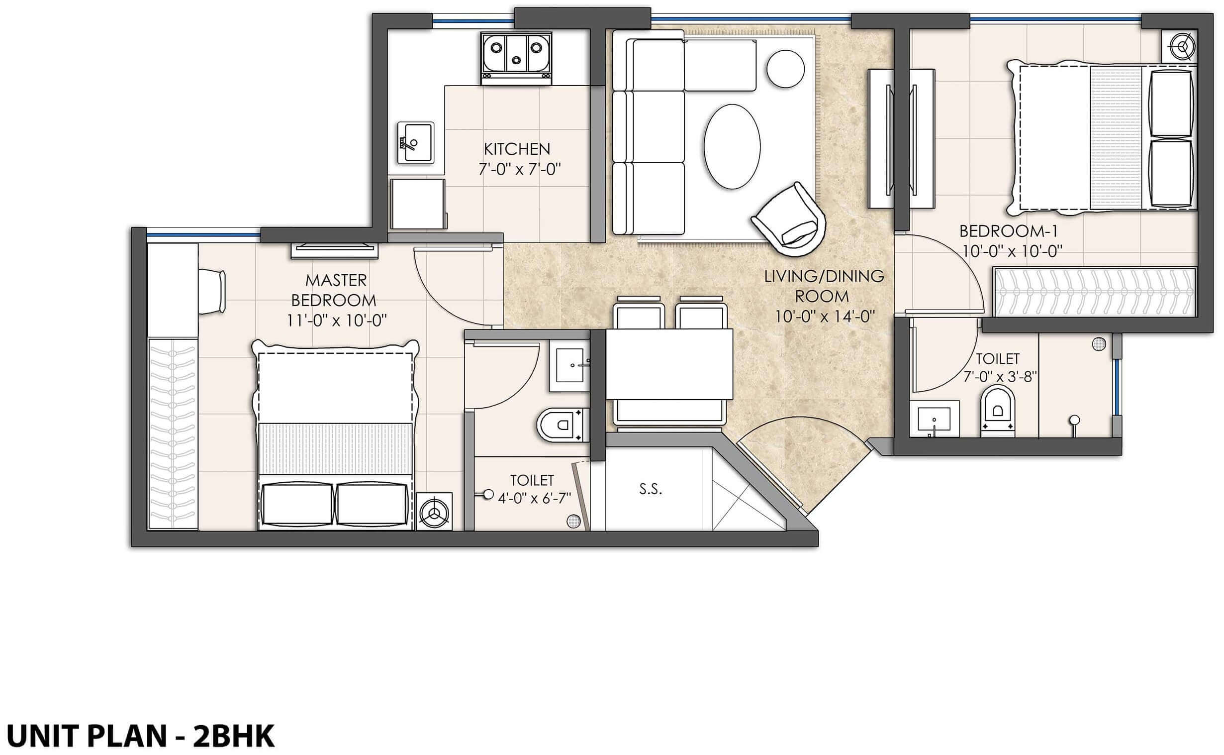 Lawns & Beyond Floor Plan