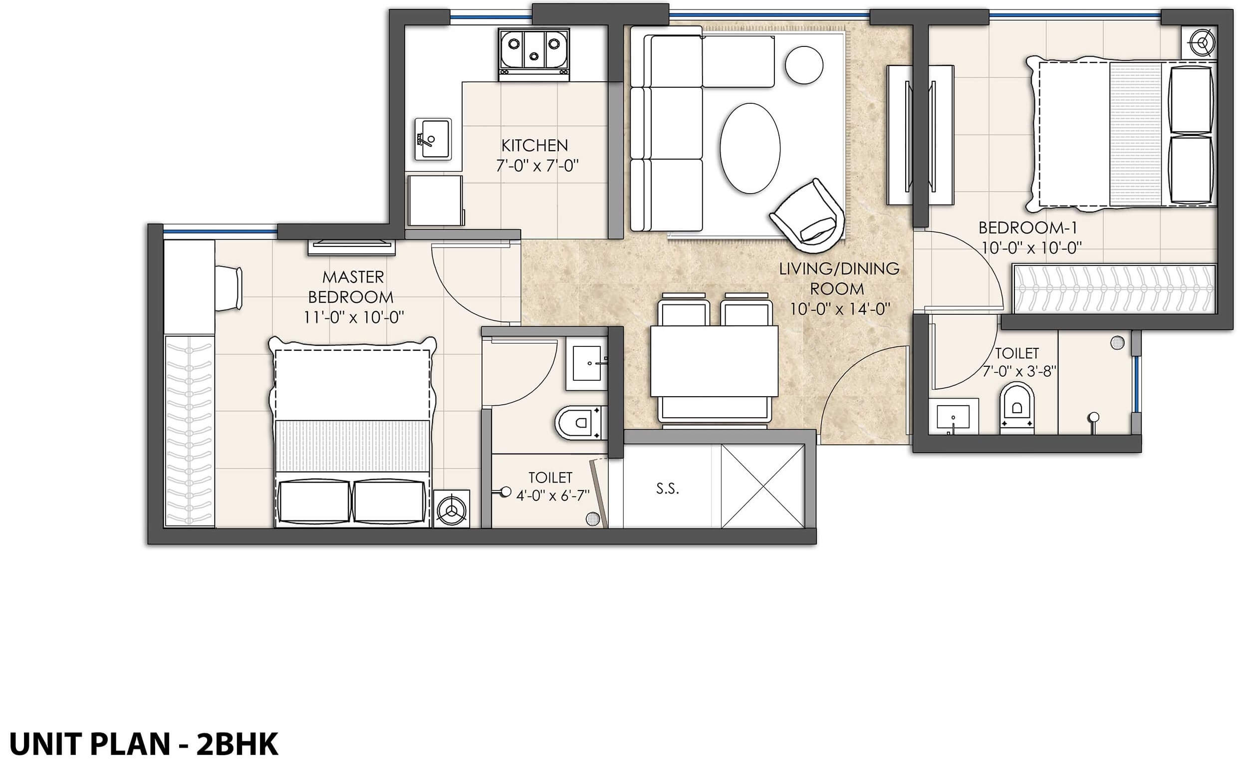 Lawns & Beyond Floor Plan