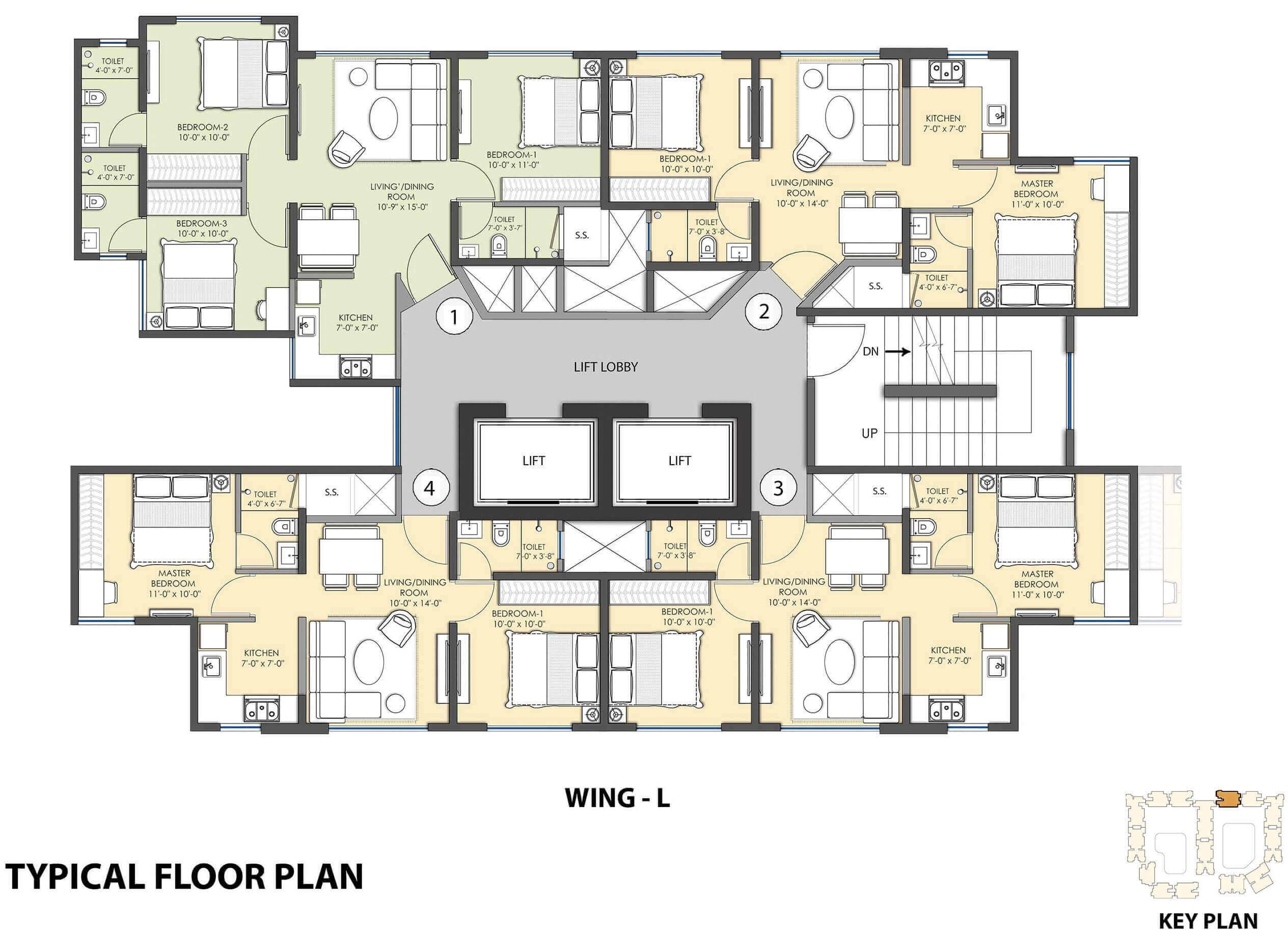 Lawns & Beyond Floor Plan